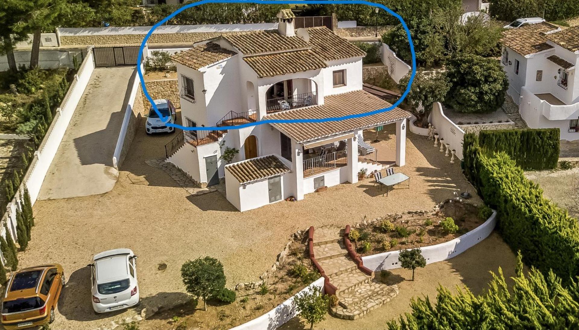 Ferienwohnung Casa Bernia Vista Benitatxell Exterior foto